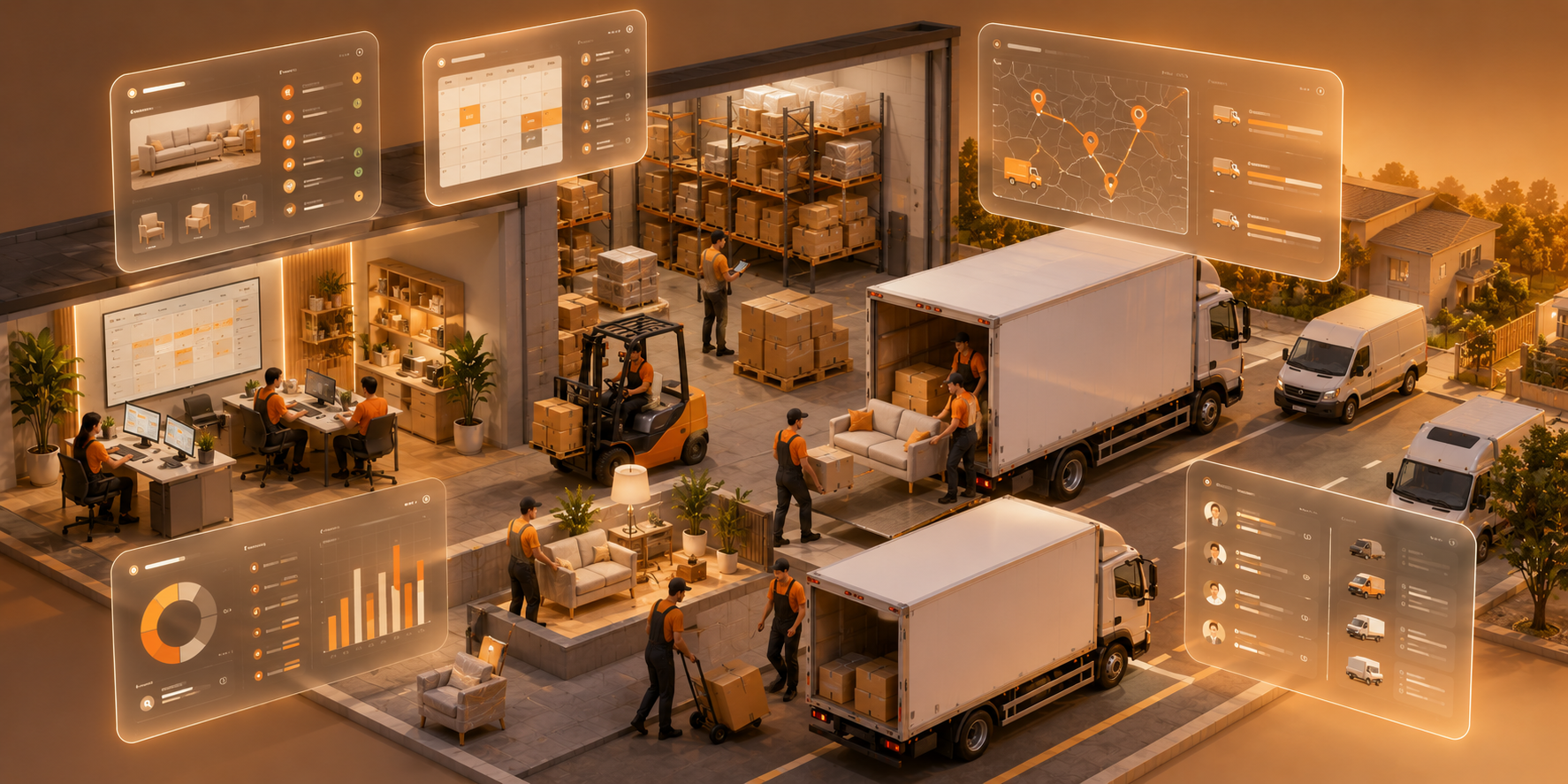 Smarter Logistics for Moving Companies